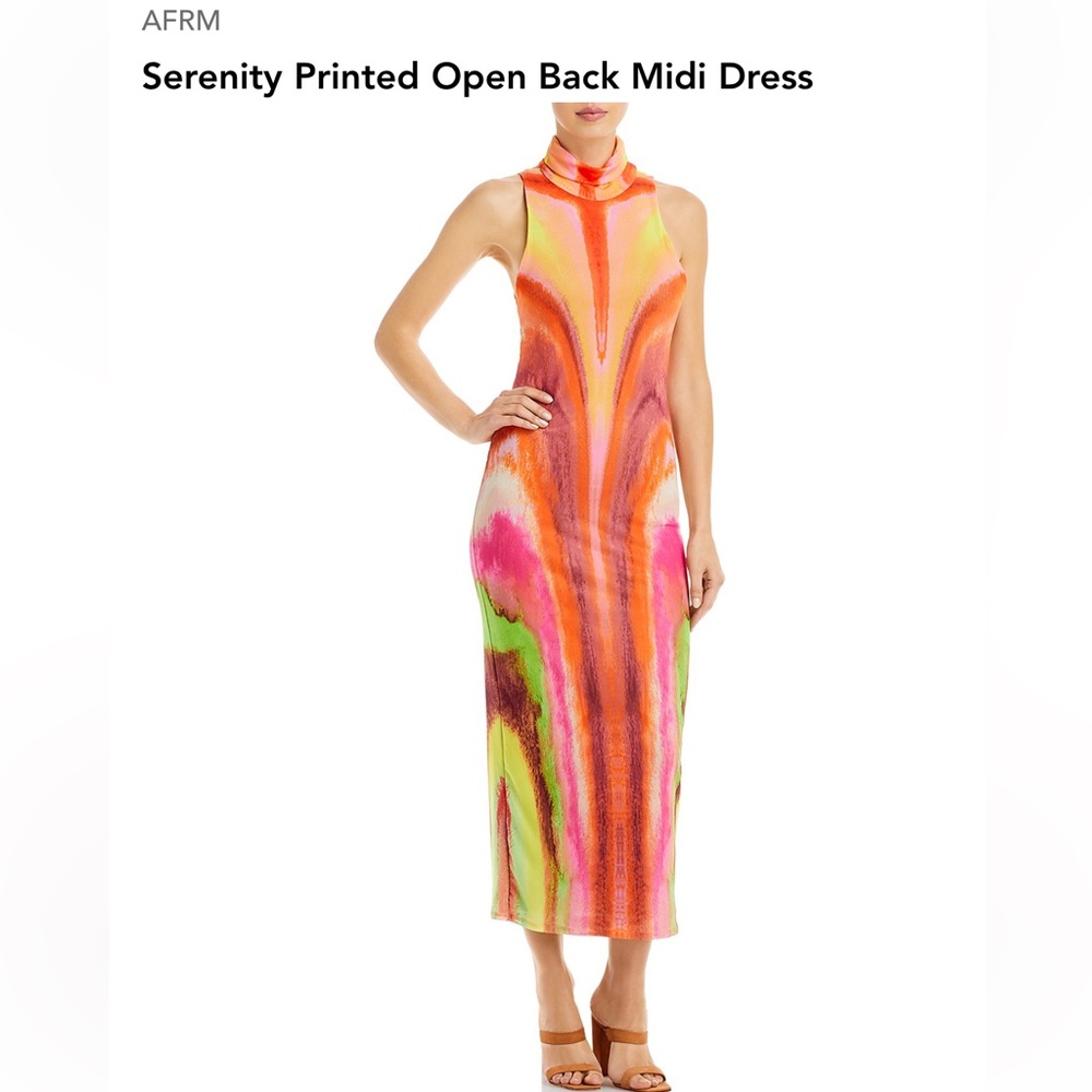 AFRM open back midi